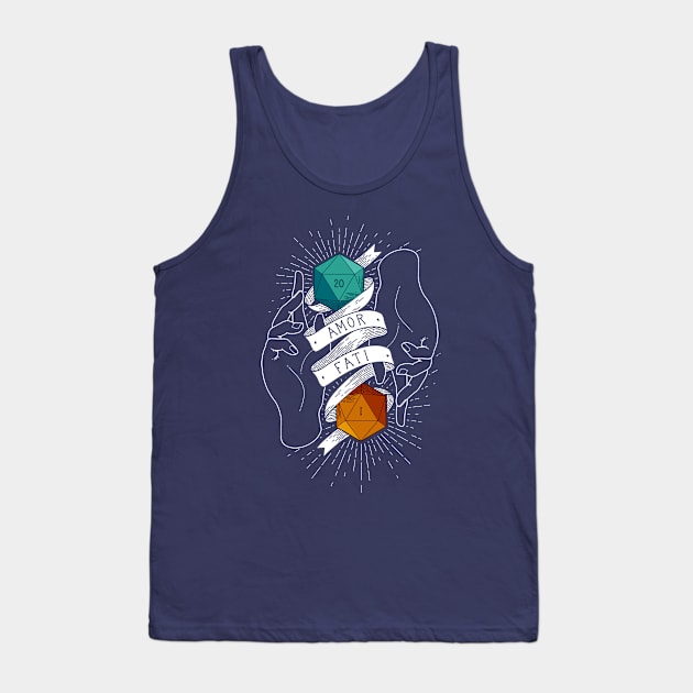 Amor Fati (light variant) Tank Top by Fez Inkwright